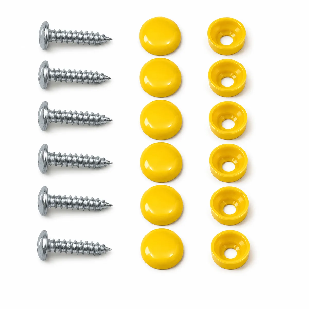 Rear yellow screw fixing kit
