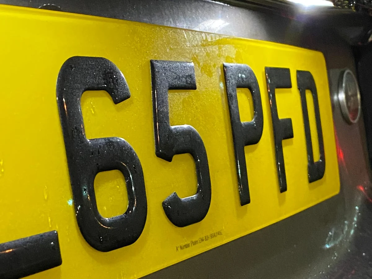 3D gel plate fitted, close detail